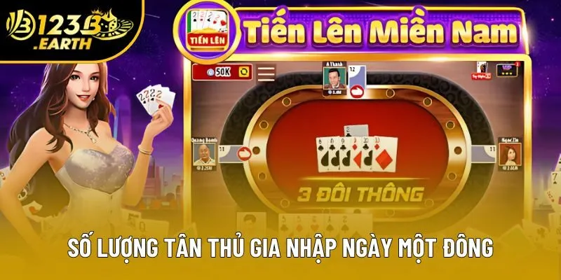 Số lượng tân thủ gia nhập ngày một đông